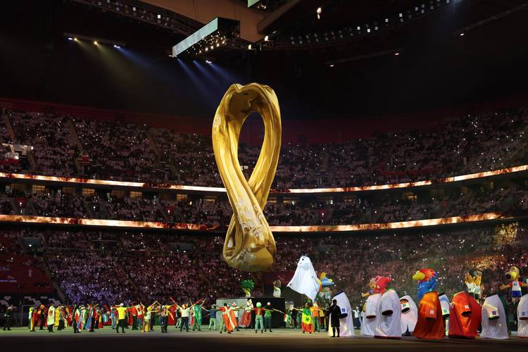 2022世界杯开幕式的相关图片